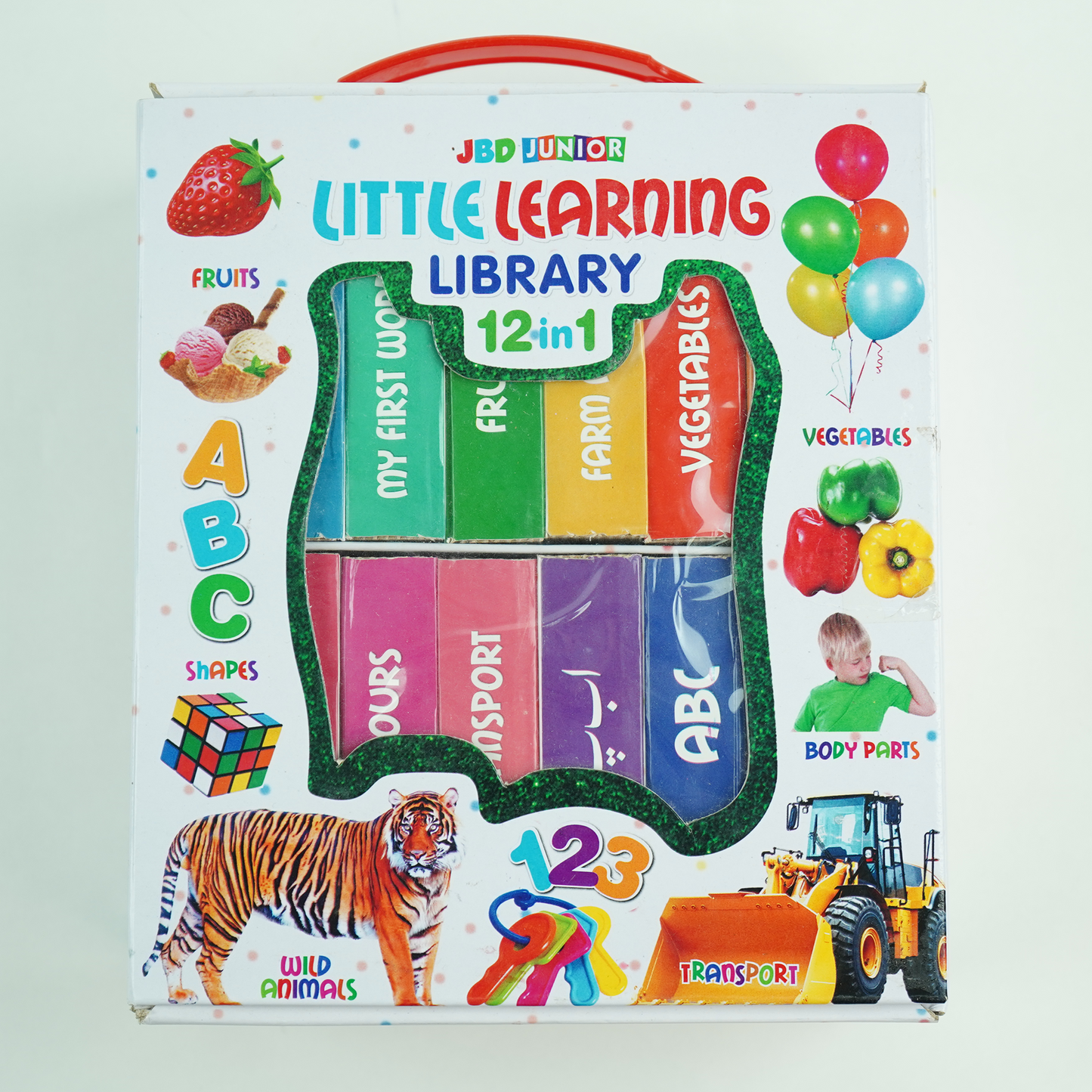 Little Learning Library – 12 in 1 Educational Board Books